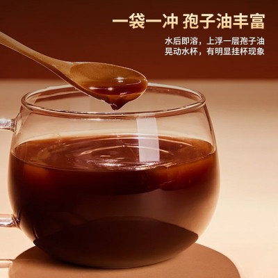 灵芝孢子粉药材独立包装礼盒装增强免疫力代发批发抗氧化胶囊破壁