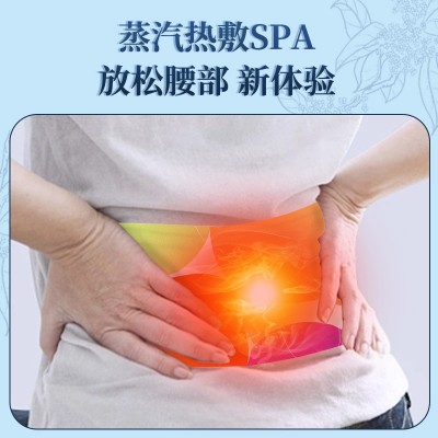 白云山艾草蒸汽暖腰贴自发热腰椎清湿暖腰带腰部热敷包艾灸护腰宝
