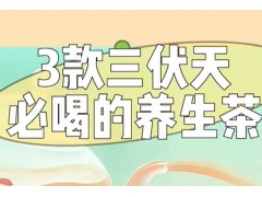 3款三伏天必喝的养生茶， 甘麦大枣茶、三豆饮、五汁饮