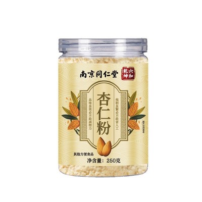 纯杏仁粉一件代发批发现货南京同仁堂纯杏仁粉无添加